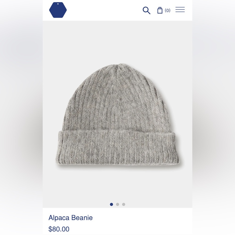 Industry of All Nations Alpaca Beanie